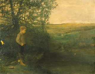 Boy Fishing